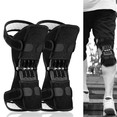 Kn ee Protector Joint Support K nee Pads Breathable Non-Slip Power Lift Knee Pads Rebound Spring