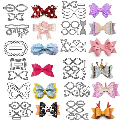 3D Bowknot Metal Cutting Dies for Diy Scrapbooking Album Decorative Crafts Embossing Christmas Cards