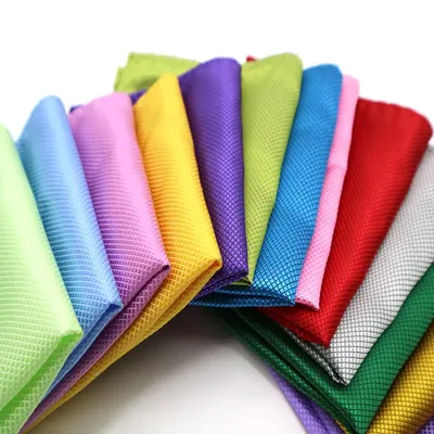 Luxury Men's Handkerchief Plaid Solid Color Hankies Polyester Hanky Business Pocket Square Chest