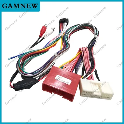 Car Audio Wiring Harness For Mazda 6 2002-2006 Radio Aftermarket Installation 16pin CD/DVD Stereo