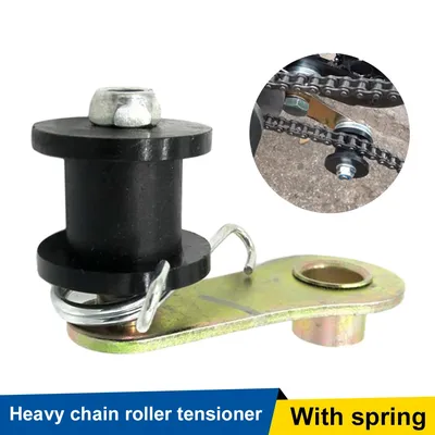 Motorcycle Chain Roller Tensioner with Spring 110cc 125cc 140cc ATVs Motorcycle Mini Bike Chains