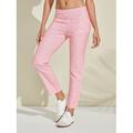 Per donna Pantaloni da golf Rosa baby Blu denim Nero Pantaloni Abbigliamento da golf da donna Abbigliamento Abiti Abbigliamento
