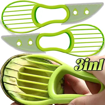 Creative Avocado Cutter Shea Corer Butter Pitaya Kiwi Peeler Slicer Banana Cutting Special Knife