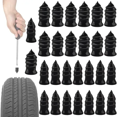 Car Tires Nails Spikes Car Flat Tubeless Tire Repair Kit Truck Scooter Rubber Motorcycle