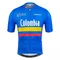 Colombia Sport Summer Cycling Short Sleeve Mens Jerseys Bicycle Ciclismo T-shirt Sport Wear