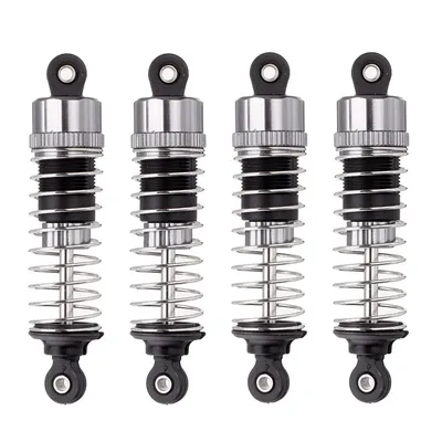 4Pcs Oil Metal Shock Absorber Damper for HBX 16889 16889A 16890 16890A SG1601 SG1602 1/16 RC Car