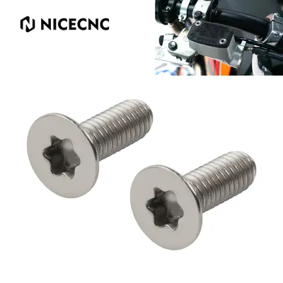 2x Front Clutch Reservoir Cover Screw for Yamaha FJR 1300 FJR1300 2003-2015 XJR 1300 XJR1300