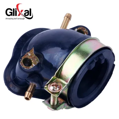 Glixal Carburetor Intake Manifold for GY6 125cc 150cc Chinese Scooter 152QMI 157QMJ Engine ATV