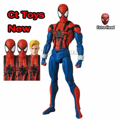 Ct Toys In Stock Spiderman Mafex 143 Ben Reilly Comic Ver The Amazing Spider-Man 001 Anime Action