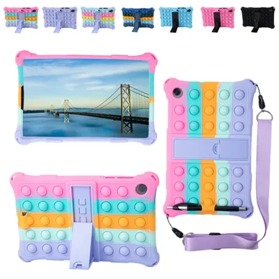 Case for Lenovo Tab M10 HD 2nd Gen TB-X306F 10.1 inch Silicone Bubble Cover for M10 FHD PLUS