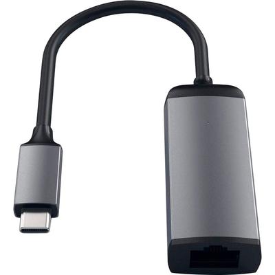 SATECHI Adapter "Type-C Gigabit Ethernet Adapter", grau, B:2cm H:1cm T:6,3cm, Adapter Image