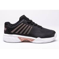 K-SWISS TENNIS Damen Tennisoutdoorschuhe Damen Tennisschuhe Hypercourt Express 2, Größe 39 ½ in Black/White/Rose Gold