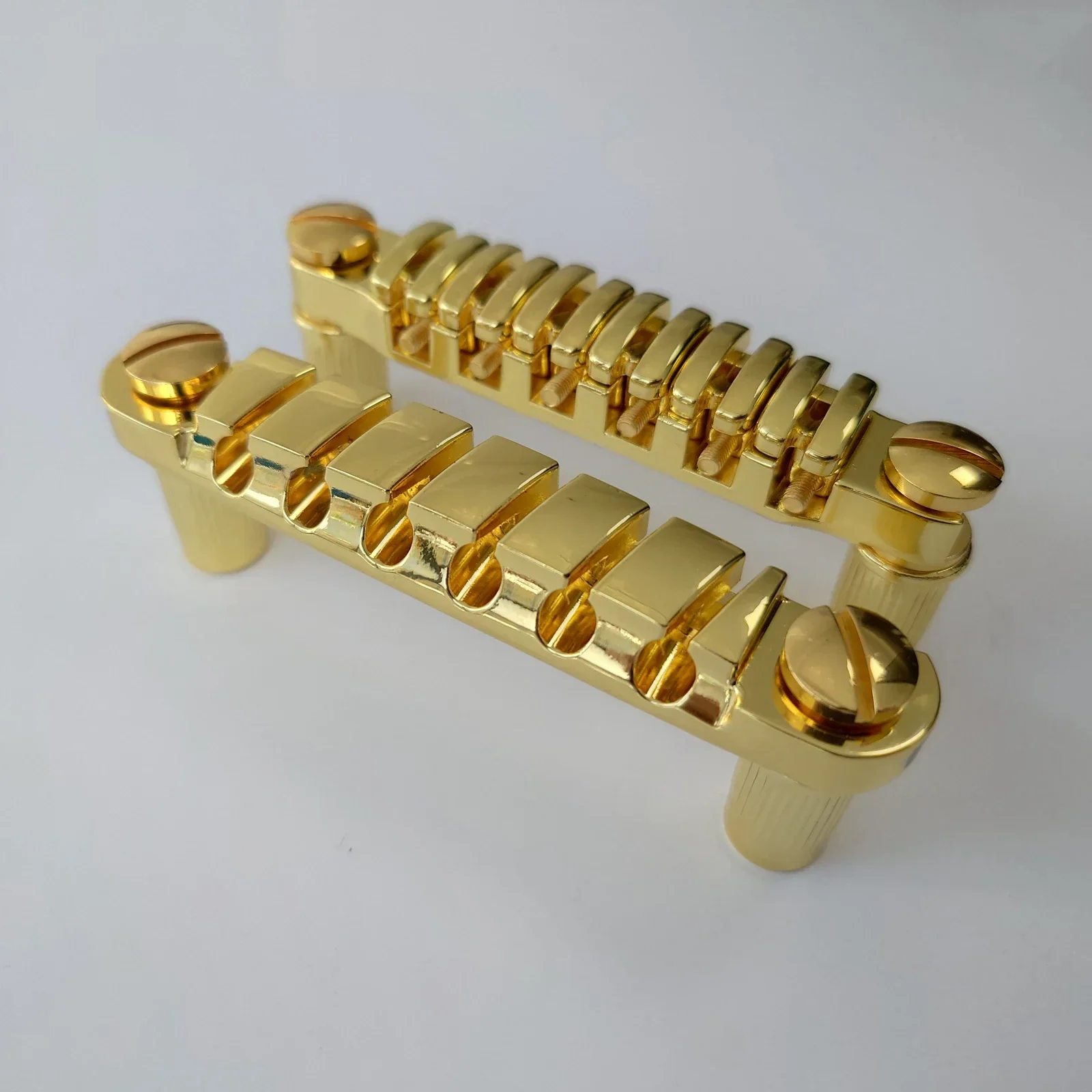IBZ QUIK CHANGE III E-Gitarre Bridge Tune-O-Matic Saitenhalter 1 Set für 6-saitige E-Gitarren Ersatzteile Image