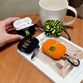 Custodia protettiva antiurto F1 2024 L-Lando N-Norris Custodia rigida per auricolari HD lucida per AirPod 1 2 3 4 Pro Pro2 con gancio in metallo
