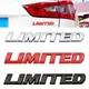 3D Metallo LIMITATO Logo Auto Baule Posteriore Parafango Distintivo Dell'emblema Decalcomanie Per Toyota Highlander LIMITED Adesivo Auto Styling Accessori