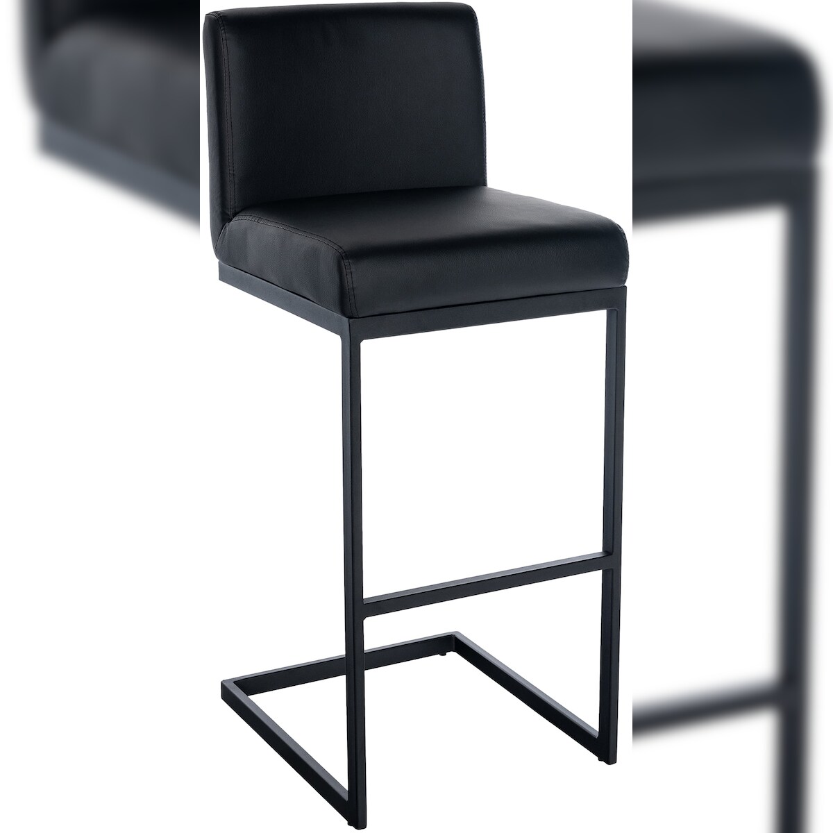 CLP Barhocker Hopewell Kunstleder schwarz Image