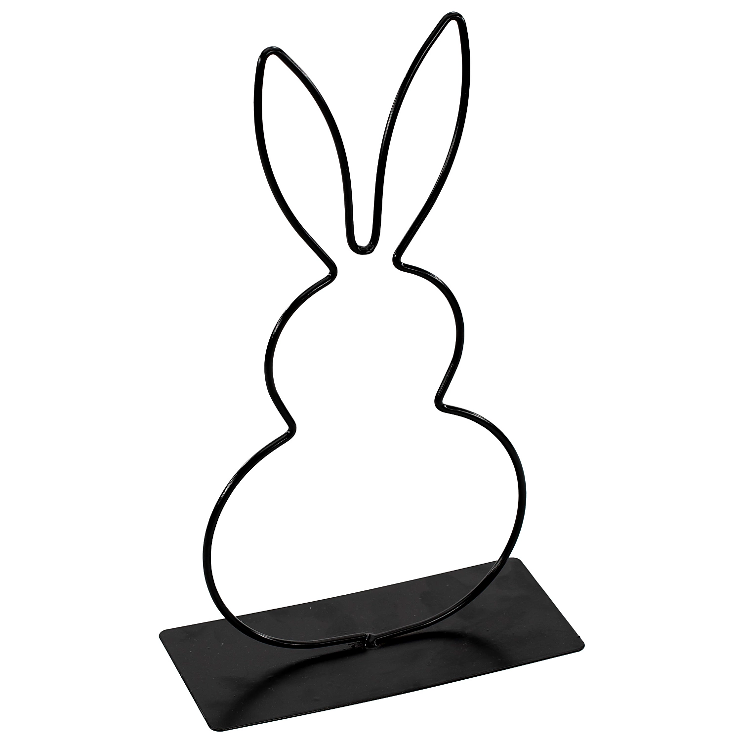 Hase aus Metall, 31 cm