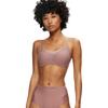 Bügelloser BH TRIUMPH "Shape Smart P", Damen, Gr. 4, N-Gr, rosa (rose braun), Microtouch, Obermaterial: 51% Polyamid, 25% Polyester, 24% Elasthan, casual, BHs, glättend, wattiert, tiefer V-Ausschnitt, elastisch, formend
