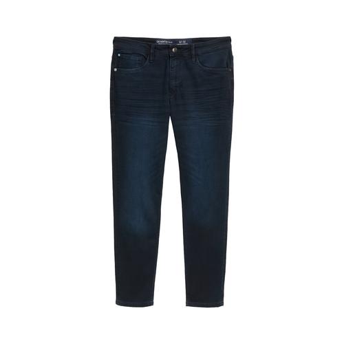 TOM TAILOR DENIM Herren TTBRYDEN Tapered Jeans, blau, Uni, Gr. 34/36