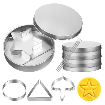 12pcs Sugar Cookie Mold Candy Biscuits Molds Sugar Game Kit Korean Honeycomb CookiesGame Kit For