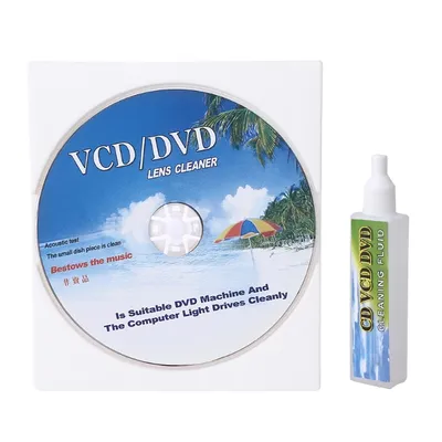 VCD DVD Player Lens Cleaner Dust Dirt Removal Cleaning Fluids Disc Restore Kit Vinyl Records Care