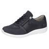 Schnürschuh WALDLÄUFER "M-IRA-Soft", Damen, Gr. 5 (38), blau (nachtblau), Nubukleder, Textil, sportlich, Schuhe, Freizeitschuh, Halbschuh, Komfortschuh in Schuhweite M (extra weit)