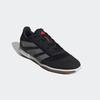Fußballschuh ADIDAS PERFORMANCE "PREDATOR CLUB SALA IN", Gr. 47, core schwarz, grau four, lucid rot, Synthetik, sportlich, Schuhe
