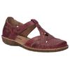 Klettschuh JOSEF SEIBEL "ROSALIE 29", Damen, Gr. 41, lila (orchidee), Leder, used, klassisch, Schuhe, Spangenschuh, Sandale, Komfortschuh mit modischer T-Spange