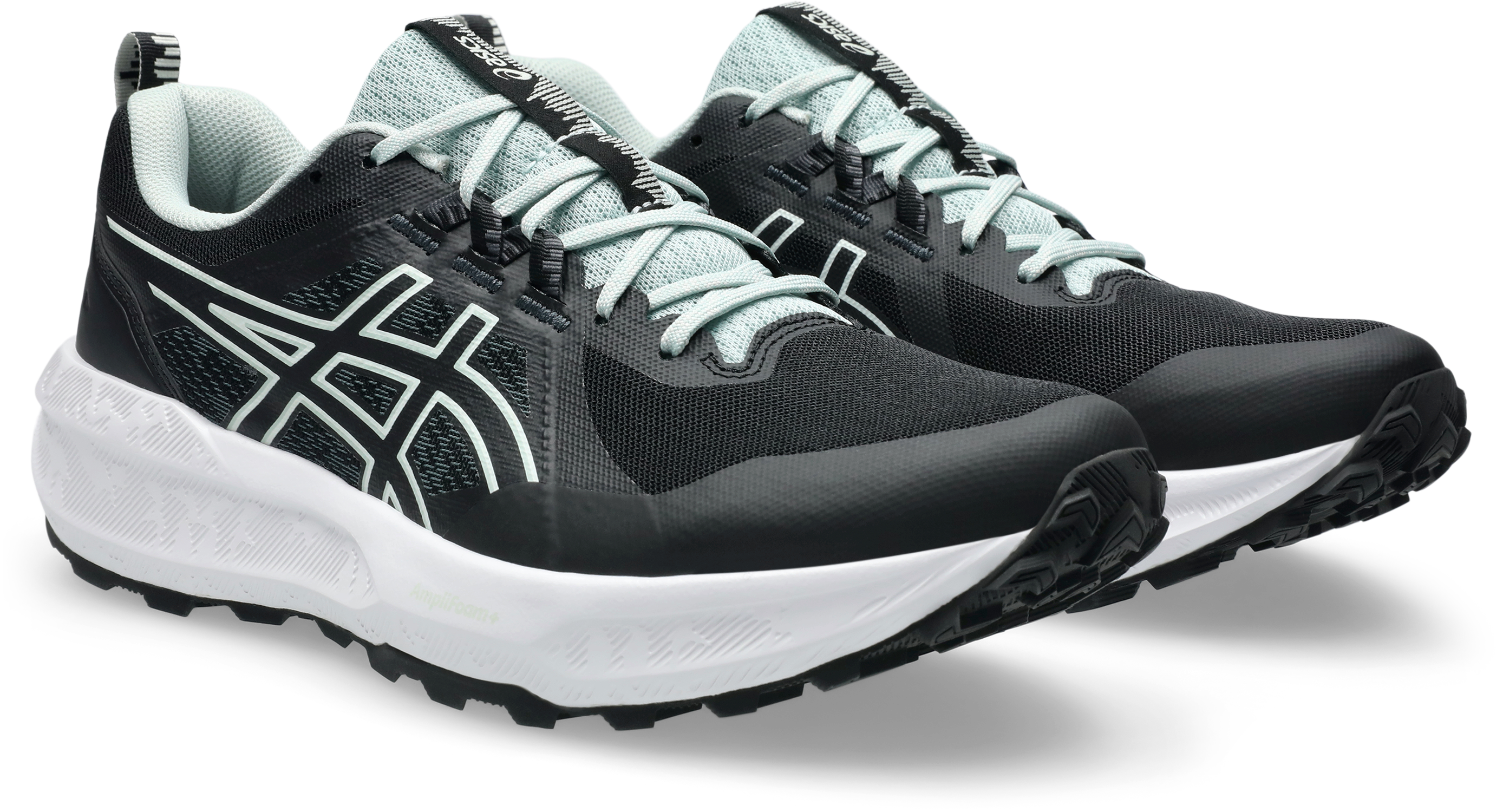 Trailrunningschuh ASICS "GEL-SONOMA 8", Damen, Gr. 46,5, schwarz, lake grau, Synthetik, Textil, Schuhe
