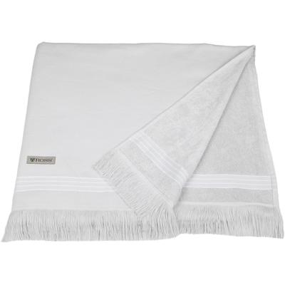 Hamamtuch ROSS "Hamam", silber (chrom), B:90cm L:180cm, Hamam Frottier, Hamam Frottier, Handtücher (Packung), idealer Begleiter für Strand, Sauna oder Wellnessbereich Image