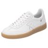 Sneaker RIEKER SPORT "San Diego Swing2GO", Damen, Gr. 44, weiß, Leder, sportlich, Schuhe, Retro-Sneaker, Freizeitschuh, Halbschuh mit herausnehmbarem Fußbett, Topseller