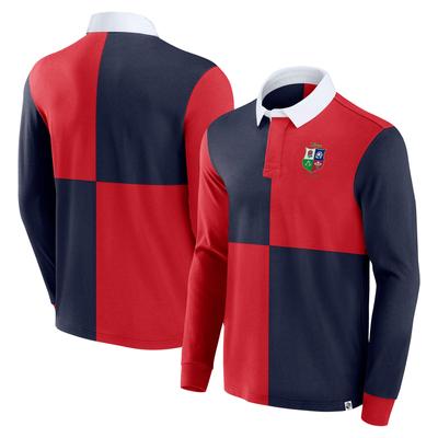 Rugby-Shirt mit langen Ärmeln aus Jersey mit Vierteln der British & Irish Lions Image