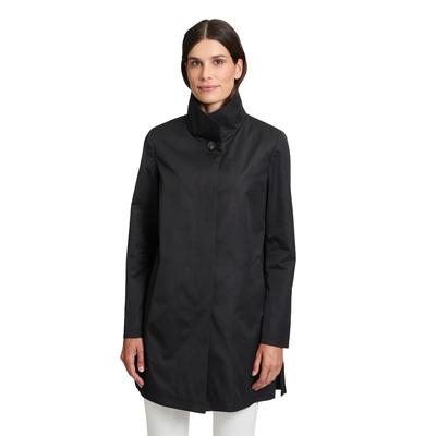 Outdoorjacke GIL BRET, Damen, Gr. 40, schwarz (jet schwarz), Obermaterial: 58% Baumwolle, 42% Polyester, unifarben, casual, A-Linie hüftlang, ohne Ausschnitt, Langarm gerader Abschluss, Jacken, mit Stehkragen Image