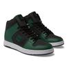 Sneaker DC SHOES "Manteca 4 Hi", Gr. 9(42), schwarz, forest grün, 51.34% Leder, 48.66% Synthetikmaterial, Schuhe