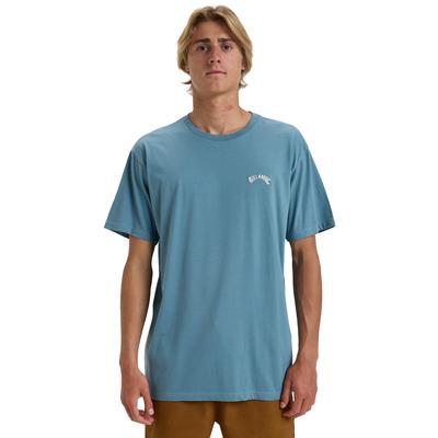 T-Shirt BILLABONG "Arch Crew", Herren, Gr. XXL, blau, 100% Baumwolle, Kurzarm, Shirts Image