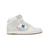 Sneaker DC SHOES "Manteca 4 Hi", Gr. 6(38), blau (sanftes weiß, placid blau), 51.34% Leder, 48.66% Synthetikmaterial, Schuhe