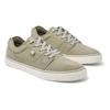Sneaker DC SHOES "Tonik", Gr. 6,5(38,5), grün (olive), Obermaterial: Leder (Kuh) / Futter: Textil / Außensohle: Gummi, Schuhe