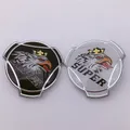 1 pz nuovo Styling personalizzato nero/bianco Super Logo grifone per Scania camion auto anteriore inserito emblema di plastica distintivo 1401610