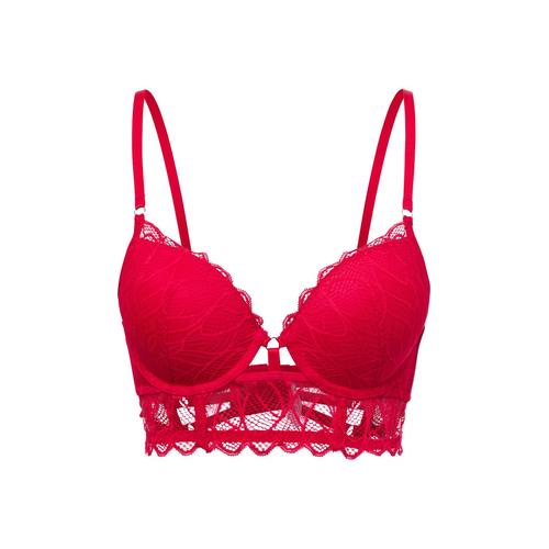 Lascana Push-up-BH Damen rot, 80C