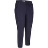 7/8-Hose KJBRAND "Susie XS", Damen, Gr. 48, N-Gr, blau (marine), Web, Obermaterial: 72% Polyamid, 28% Elasthan, unifarben, casual, schmal 7/8-Länge, Hosen, in großen Größen