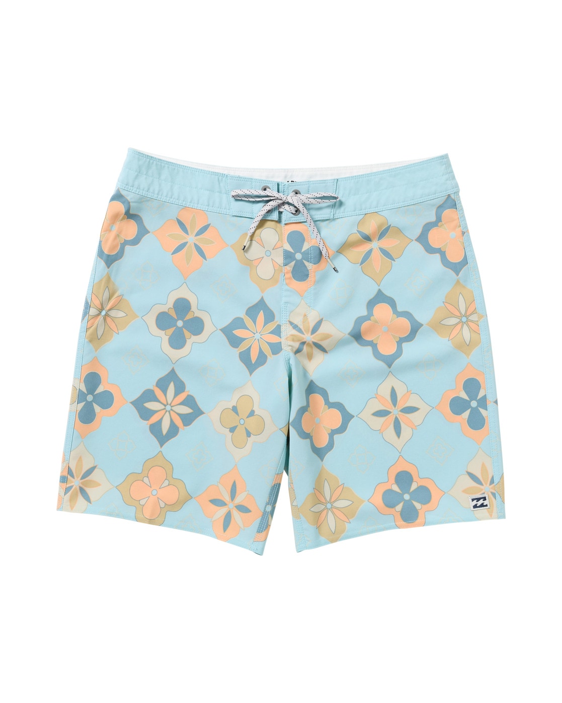 Boardshorts BILLABONG "Sundays Pro 18.5", Herren, Gr. 33ML, blau (dusty blau), 90% Polyester, 10% Elasthan, Hosen Image