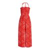 Jumpsuit ROXY "Palm Groves", Damen, Gr. XL, US-Größen, poppy rot dancing ditsy, 100% Viskose, Overalls
