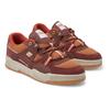 Sneaker DC SHOES "Construct", Gr. 8,5(41), braun (braun, braun, braun), 54.6% Leder, 20.9% Synthetikmaterial, 25.5% Polyester, Schuhe