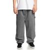 Funktionshose DC SHOES "Worker Baggy", Herren, Gr. 30(S) / Länge 32(M), Länge 34, grau (medium grau), 80% Baumwolle, 20% Baumwolle, Hosen