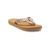 Zehentrenner ROXY "Porto", Gr. 3(33), pink (barely pink), Obermaterial: 95% synthetisches PU, 5% Polyester / Futter: 100% synthetisches PU / Außensohle: 100% EVA, Schuhe