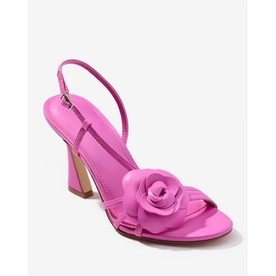 Marc Fisher - Pink - Flower Strap Heel - 6.5
