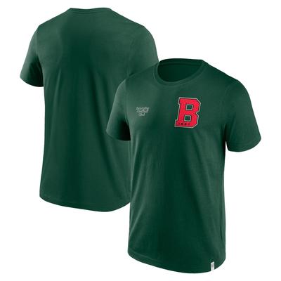 Barnsley Campus Icons Graphic T-Shirt – Dunkelgrün – Herren Image