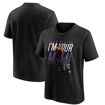 WWE Rhea Ripley I'm Your Mami T-Shirt - Schwarz - Jugendliche Image