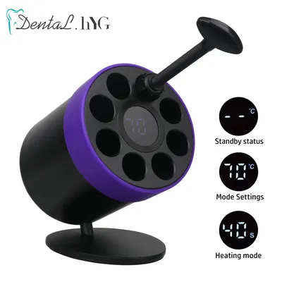 Dental AR Heater Composite Resin Heater With Display Screen Anti-scald Silicone Ring Dentist