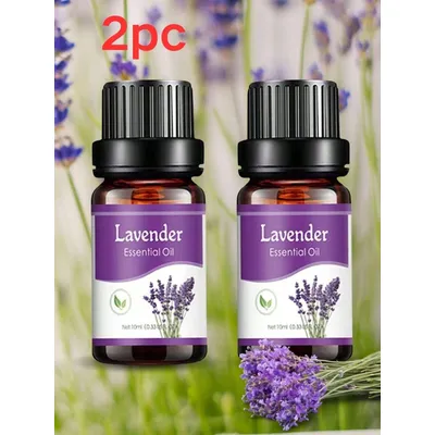 2pc 10ml Natural Plant Essential Oil Air Freshener Car Fragrance Spray Fresh Flavoring For Living